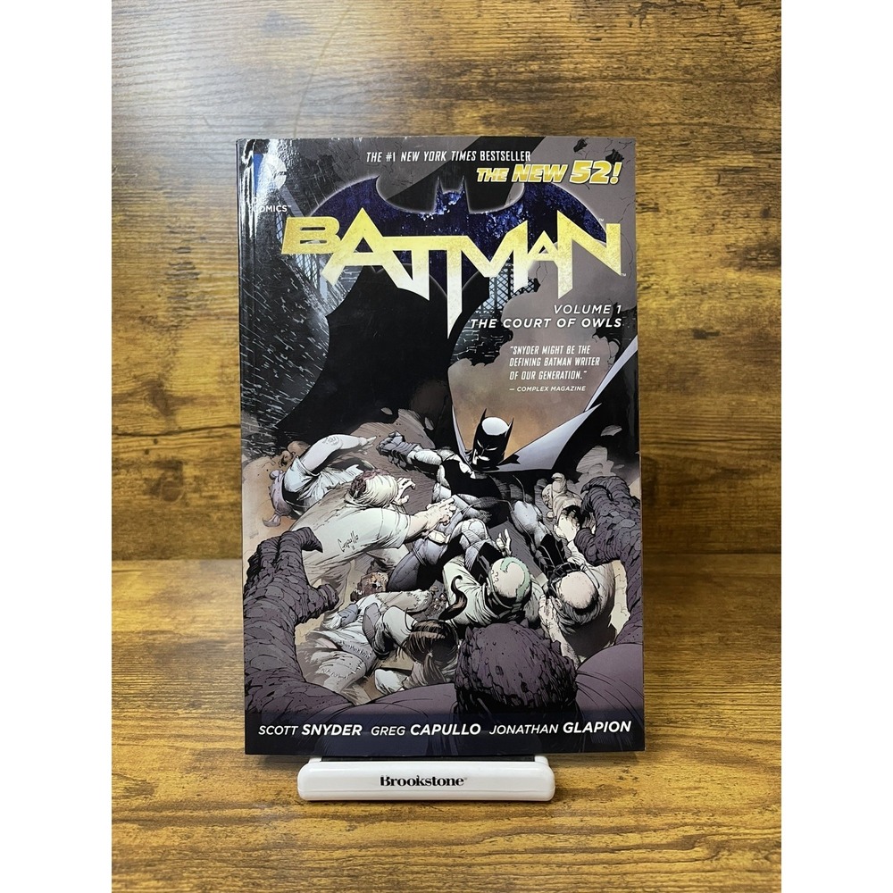 Batman New 52 Vol #1 The Court Of Owls(DC‎ Comics  2012) Collects Batman 1-7